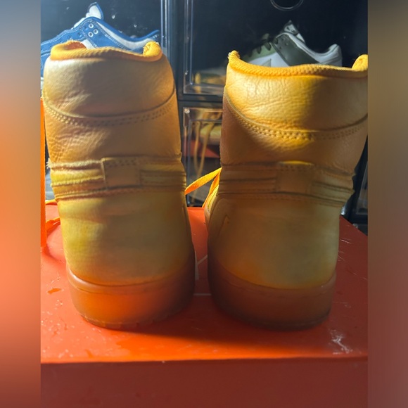 Size 11 - Air Jordan 1 Retro OG G8RD High Orange Peel - Picture 5 of 7